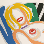 Big Blonde With Choker - Tom Wesselmann