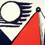 Pyramid Rouge - Alexander Calder