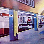 34th Street New York Underground - Ken Keeley
